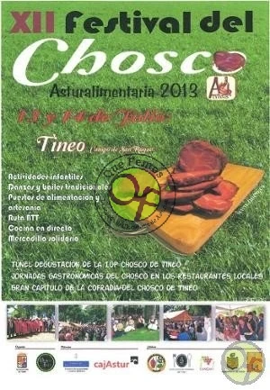 XII Festival del Chosco, Asturalimentaria 2013 en Tineo