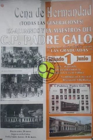 Cena de Hermandad del Colegio Padre Galo de Luarca