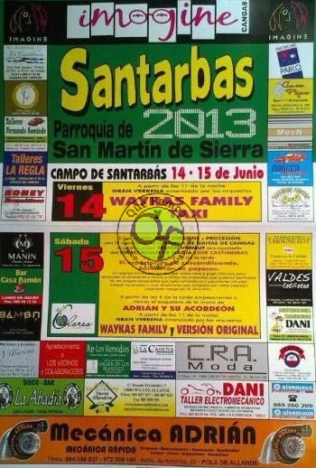Fiestas de Santarbas 2013