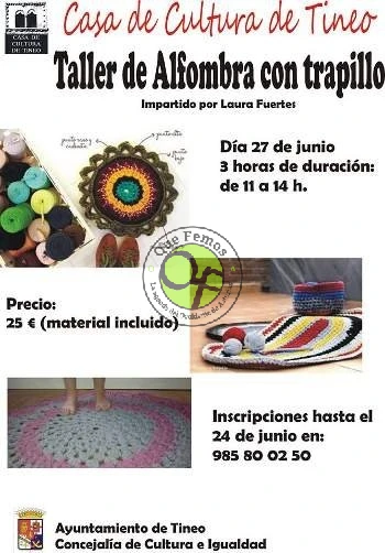 Taller de Alfombra con Trapillo en Tineo