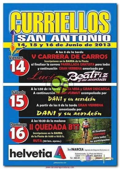 Fiestas de San Antonio 2013 en Curriellos