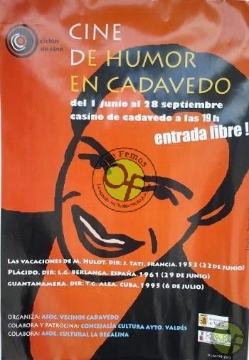 Cine de Humor en Cadavedo: junio y julio 2013