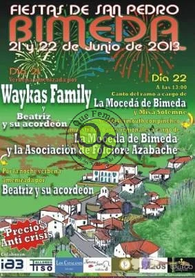 Fiestas de San Pedro en Bimeda 2013