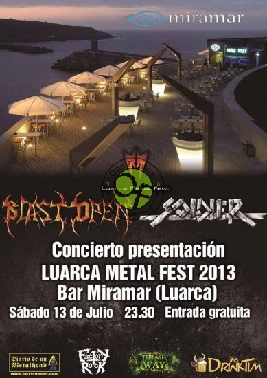 Presentación del Luarca Metal Fest