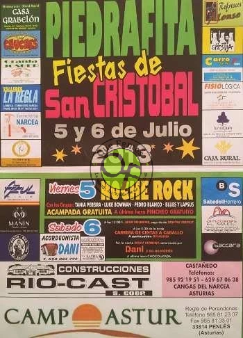 Fiestas de San Cristóbal en Piedrafita 2013