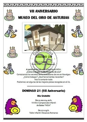 VII Aniversario del Museo del Oro de Asturias