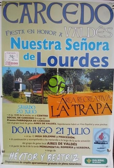 Fiestas de Nuestra Señora de Lourdes 2013 en Carcedo