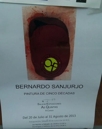 Exposición de Bernardo Sanjurjo en El Franco