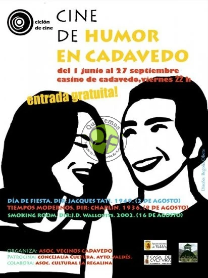 Cine de Humor en Cadavedo: Agosto