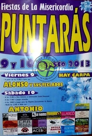 Fiestas de La Misericordia en Puntarás 2013