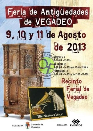 Feria de Antigüedades en Vegadeo 2013