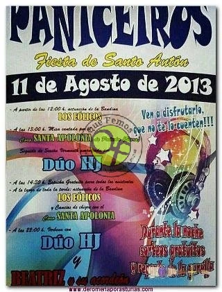 Fiestas de San Antón en Paniceiros 2013