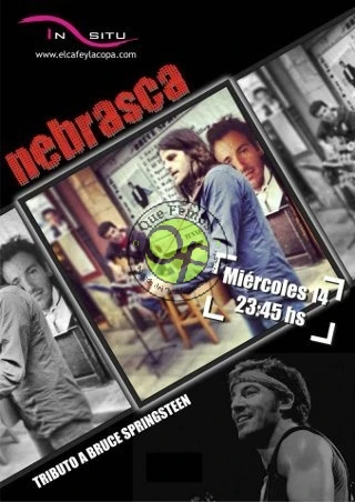Concierto de Nebrasca, tributo a Bruce Springsteen en el Café In Situ