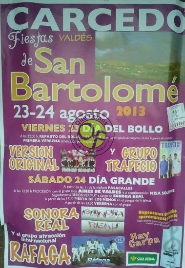 Fiestas de San Bartolomé 2013 en Carcedo