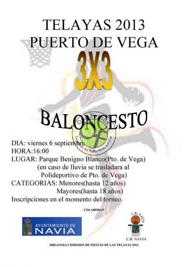 Torneo de Basket 3x3 de Puerto de Vega