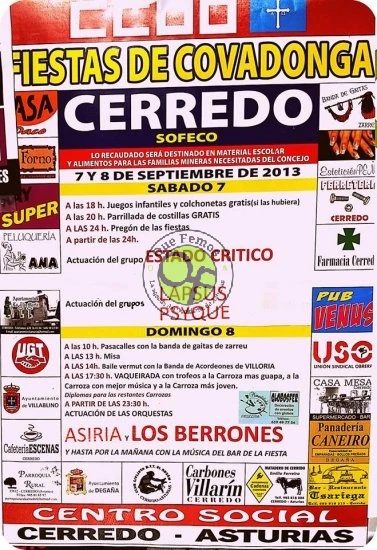 Fiestas de Covadonga 2013 en Cerredo