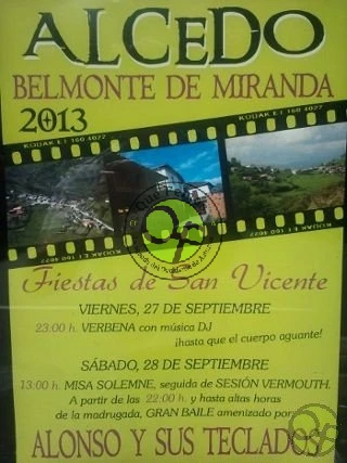 Fiestas de San Vicente en Alcedo 2013
