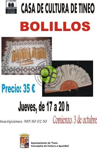 Taller de bolillos en Tineo