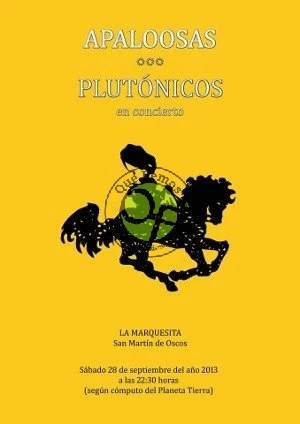 Concierto de Apaloosas y Plutónicos en La Marquesita