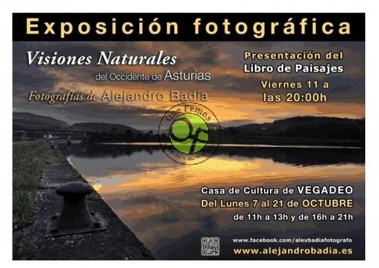 Exposición fotográfica de Alejandro Badía en Vegadeo