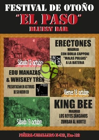 Concierto de King Bee en bar El Paso