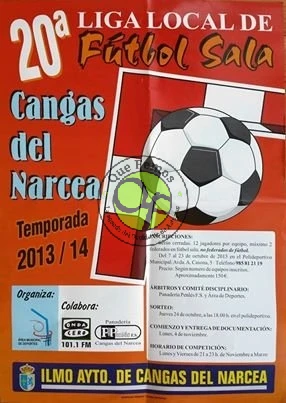 20ª Liga Local de Fútbol Sala de Cangas del Narcea