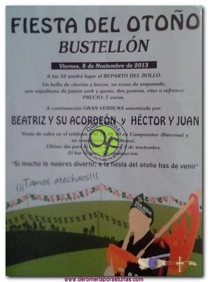 Fiesta del Otoño 2013 en Bustellón