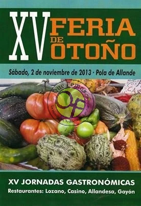 XV Feria de Otoño y XV Jornadas Gastronómicas en Allande 2013
