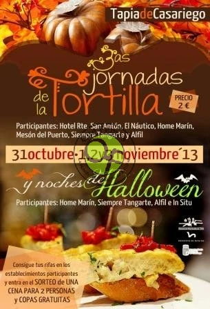III Jornadas de la Tortilla y Halloween en Tapia