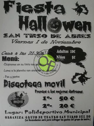 Fiesta de Halloween 2013 en San Tirso de Abres