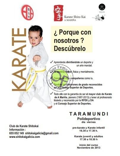 Clases de Karate en Taramundi