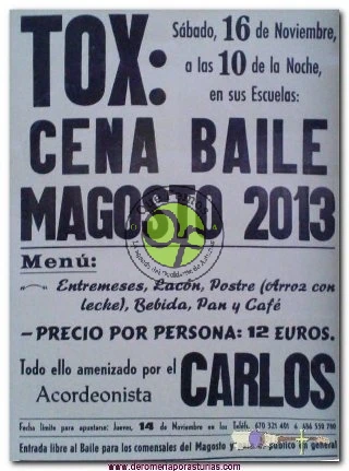 Magosto 2013 en Tox