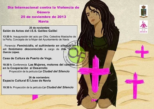 Día Internacional contra la Violencia de Género 2013 en Navia