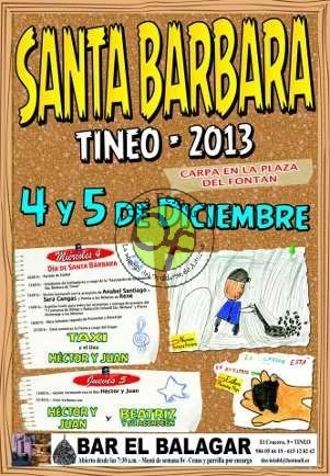 Fiestas de Santa Bárbara en Tineo 2013