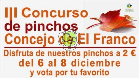 III Concurso de Pinchos de El Franco: Puente de la Constitución 2013