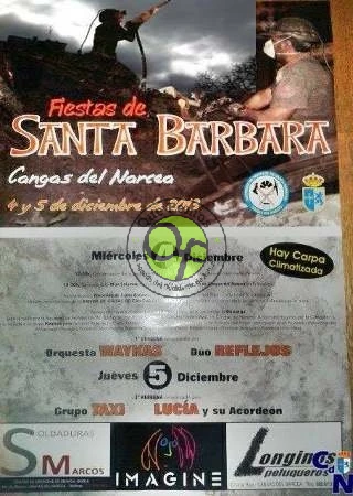 Fiestas de Santa Bárbara 2013 en Cangas del Narcea