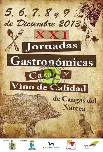 XXI Jornadas Gastronómicas de la Caza y el Vino de Calidad en Cangas del Narcea 2013: un puente de diciembre para degustar