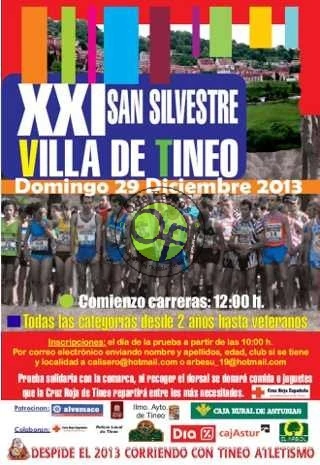 XXI San Silvestre Villa de Tineo 2013