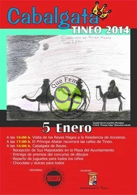 Cabalgata de Reyes 2014 en Tineo