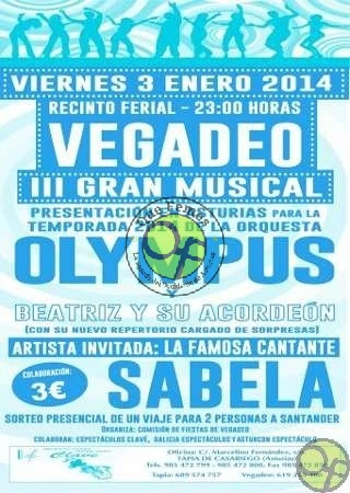 III Gran Musical de Vegadeo 2014