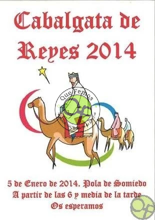 Cabalgata de Reyes 2014 en Pola de Somiedo