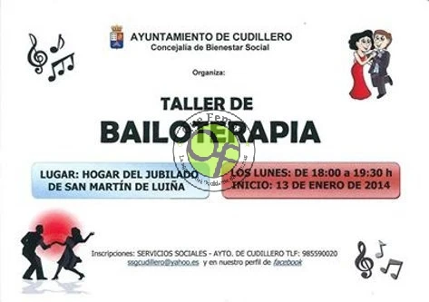Taller de Bailoterapia en San Martín de Luiña