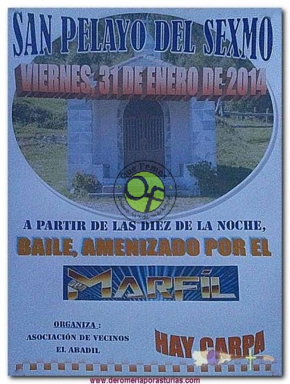 Baile en San Pelayo de Sexmo: enero 2014