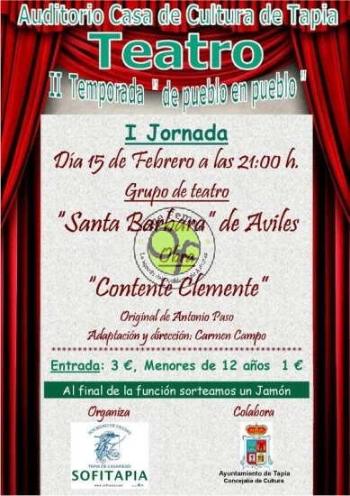 II Jornadas de Teatro en Tapia 