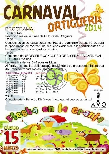 Carnaval 2014 en Ortiguera