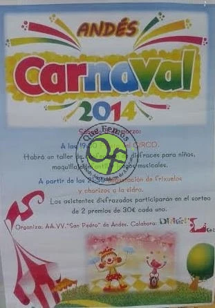 Carnaval 2014 en Andés