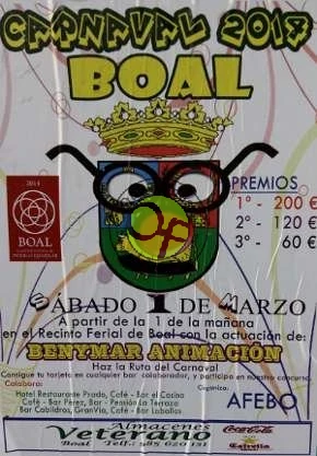 Carnaval 2014 en Boal