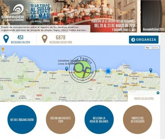 Iniciativas Oceánicas 2014: Costa de El Franco