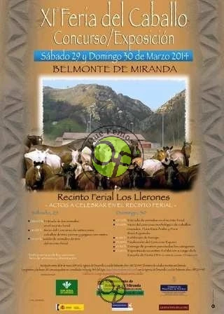 XI Concurso-Exposición del Caballo de Belmonte de Miranda 2014