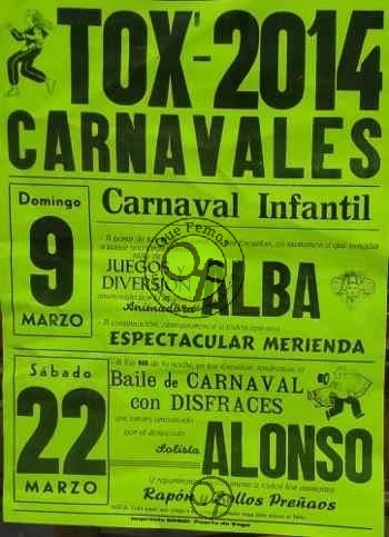Carnavales 2014 en Tox